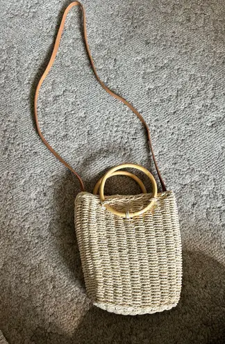 American Eagle Straw Bag