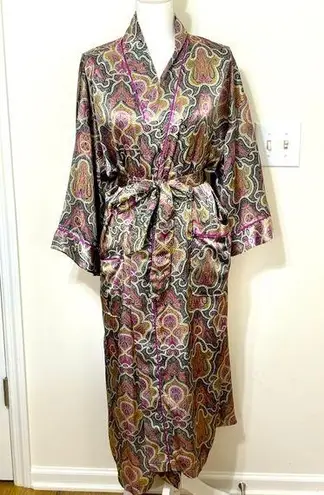 Christian Dior  Vintage Satin Robe