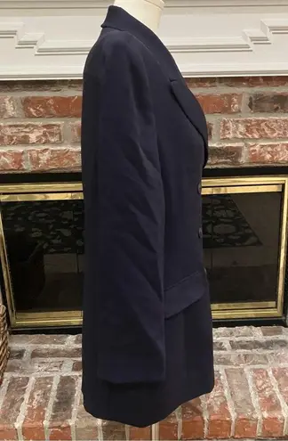 Ellen Tracy Linda Allard for 100% wool plum lightweight peacoat / 10 / NWOT