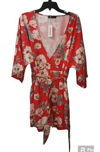 CBR Floral Print Romper V