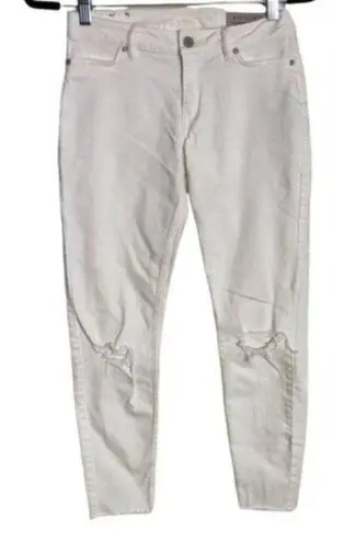 All Saints Lola Cropped Jeans Slim Fit Jeans white Womens Size 27