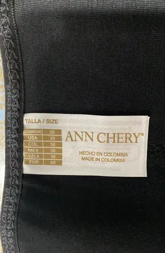 ANN CHERY WAIST TRAINER ABDOMEN CONTROL BLACK SIZE XS / NEW WITH TAG