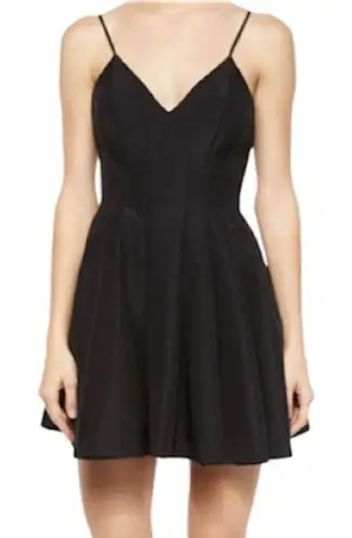 Keepsake StarāCrossedĀ Black Mini Spaghetti Strap Fit and Flare Dress SizeāSmall Black
