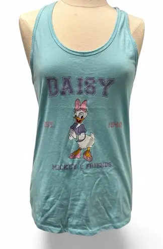 Daisy Duck Graphic Tank Top Blue Size L