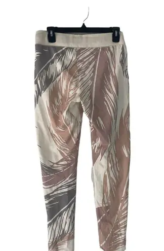 Juvia Women's Size XS Tropical Pink Soft Loungewear Sweat Pants