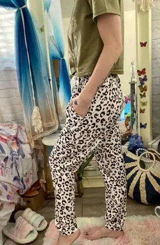 Stevie Hender Leopard Harem Pants