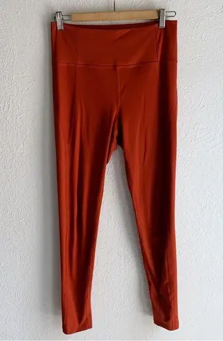 Girlfriend Collective Compressive High-Rise Full Legging Sedona Orange Sz Med