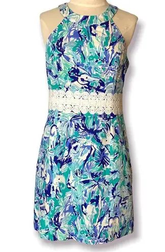 Lilly Pulitzer  Ashlyn Shift Dress Elephant Appeal sz 0