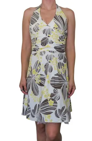 Ruby Rox Vintage 90s Floral Halter Mini Dress