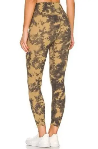 Varley High Rise Leggings Tie Dye Printed 7/8 Ankle Length Size Medium