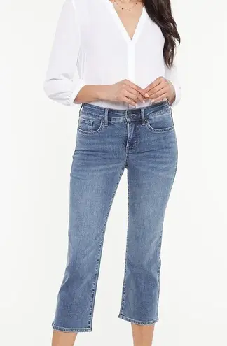 NYDJ Marilyn Straight Crop Jeans In 14 Cool Embrace Denim Stretch