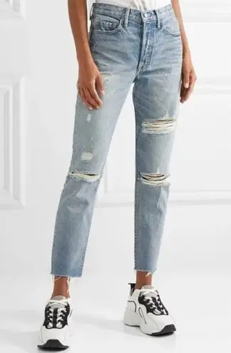 GRLFRND Jeans Karolina High Rise Jean in A Little More Love Wash Size 30 Petite