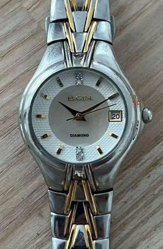 Elgin Diamonds Vintage Ladies Watch Two