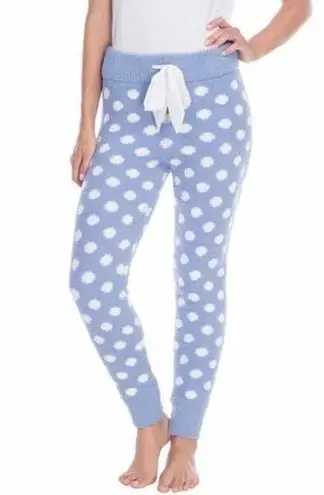 Honeydew Small Womens Super Soft Lounge Polka Dots Leggings Pajama Pants NEW Blue