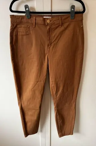 L'Agence L’AGENCE Women’s NWT Margot High Rise Skinny Brown Denim Pants Size 33
