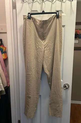 Jones New York New  Sport Stretch Trousers in Beige | 16W