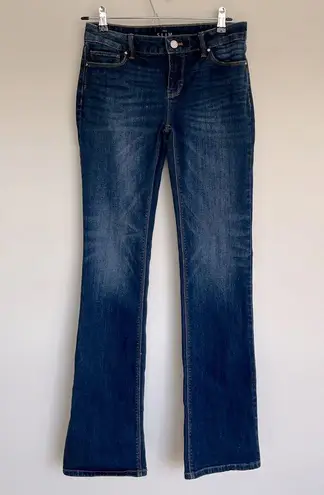 White House | Black Market  The Slim Bootcut Jeans Med Dark Wash Women’s Size 2