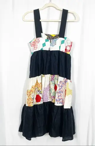 Madewell X Carleen Patchwork Surrounded Islands Floral Midi Dress Size XS