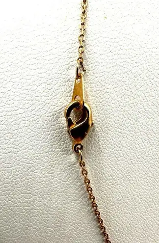 The Bar Gold tone pendant necklace