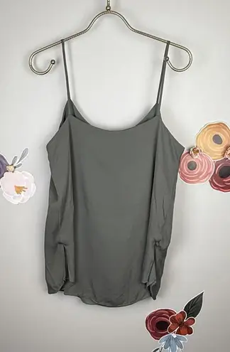 Theory  Silky Green Camisole - Size - Large - Image 1