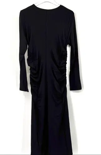 StyleIn Cherry Midi Dress In Black Size Large NWT