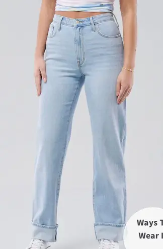 Hollister Ultra High Rise Dad Jeans