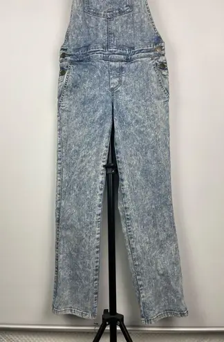 Guess  Jeans Blue Acid Wash Skinny Denim Overalls Pants