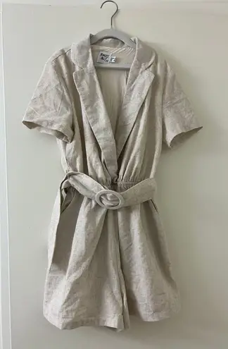 Princess Polly Turin Romper Beige