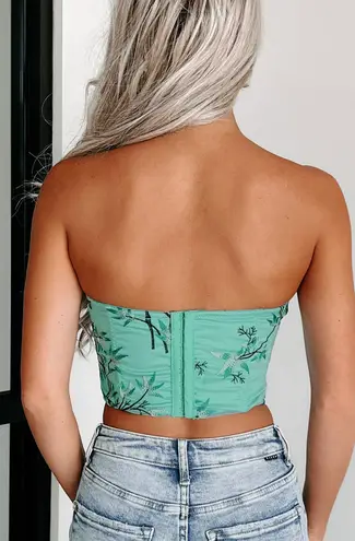 Nana Macs Aqua Corset Top