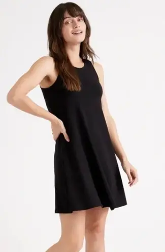 Quince Tencel Jersey Mini Swing Dress