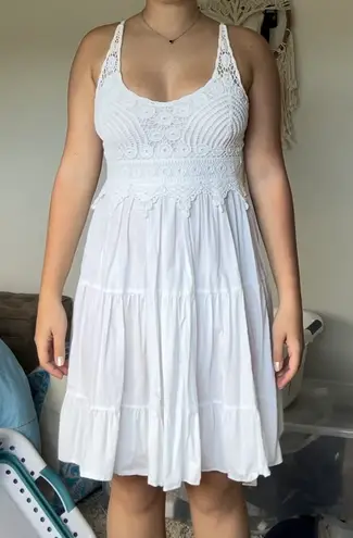 White Sun Dress