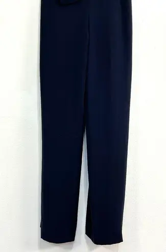 Sachin + Babi Whitley Bow Strapless Jumpsuit, Navy, size 14