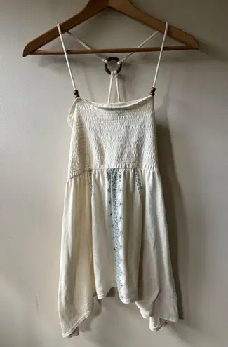 Decree Cream Boho Tank Top