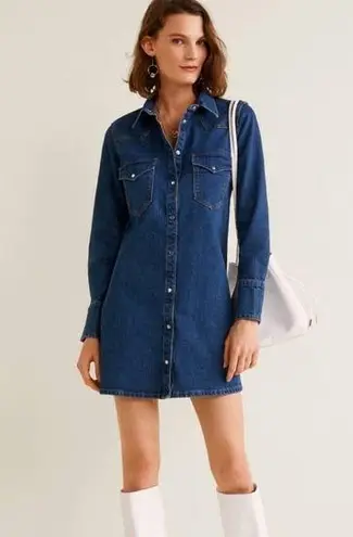 Mango  Denim Dress