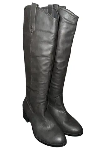 Rampage Realto Tall Gray Riding Boots