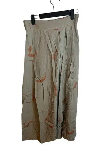 Oak + Fort NWT TIE DYE MIDI SKIRT