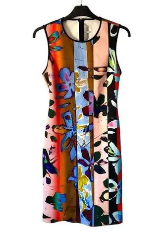 Clover Canyon Riviera Sunrise Floral Sheath Dress size small