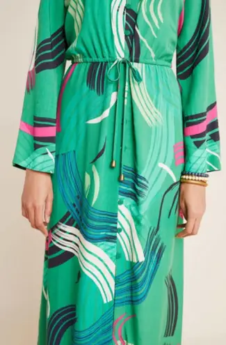 Anthropologie Paloma Paint-Swiped Maxi Dress by The Odells