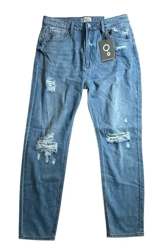 NEW Insane Gene High Rise Waist Skinny Jeans Distressed Medium Wash Size 29 Blue