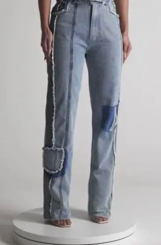 Maniere De Voir Maniere de vior Eiffel Tower jeans