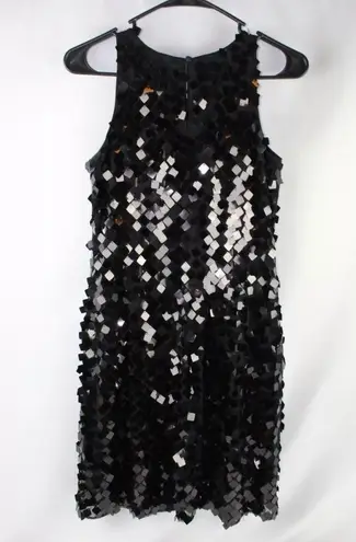 White House | Black Market  square sequins party shift mini dress NWT