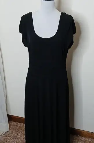 AB Studio black short sleeve dress size med/ large