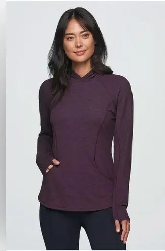 RBX Women's Maroon Hoodie Top. Size