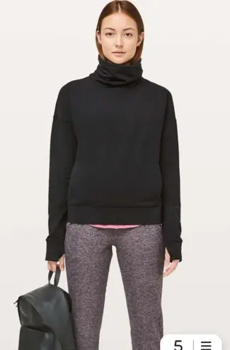 Lululemon Purple Turtleneck Pullover