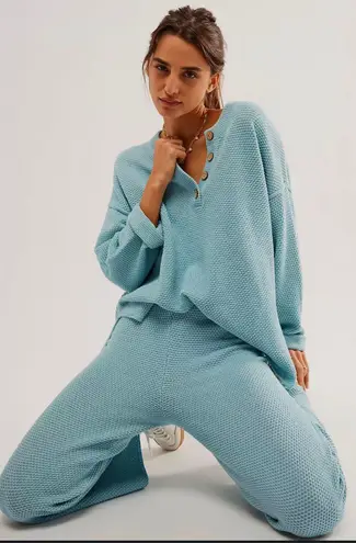 Free People Hailee Sweater Set In Stratosphere