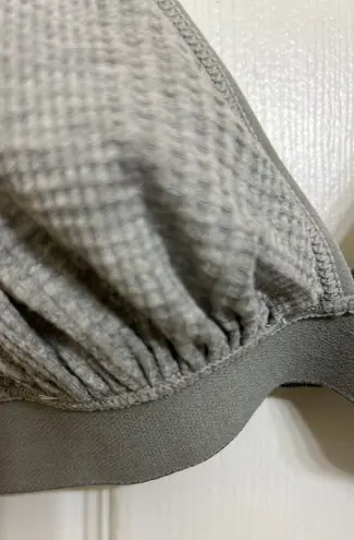 Youmita Grey Waffle Weave Bralette