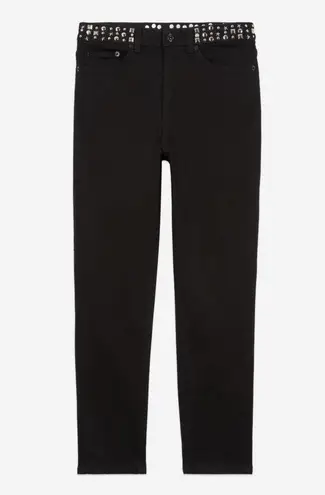 The Kooples Black slim jeans with studs
and stars Size 38 FR/ 6 US NWT
