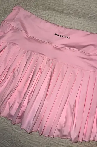 Gold Hinge Pink Skort