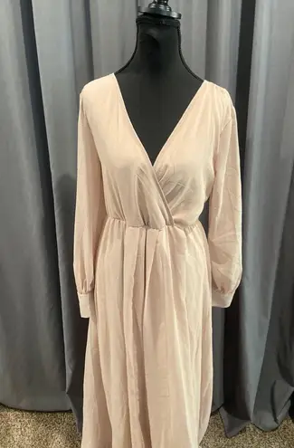 Baltic Born Lydia, long sleeve chiffon dress size medium