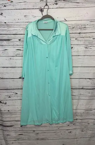 Vanity Fair Women's Robe XL Green
